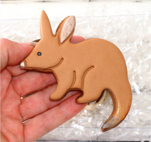 Load image into Gallery viewer, Bilby   Cookie cutter & Stamp set By Sweet Themes 10 cm  Made in Australia.