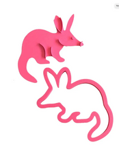 Load image into Gallery viewer, Bilby   Cookie cutter & Stamp set By Sweet Themes 10 cm  Made in Australia.