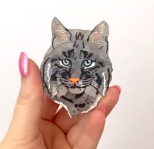 Load image into Gallery viewer, Billy the Bobcat Brooch by  Daisy Jean Floral