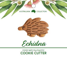 Load image into Gallery viewer, Echidna  Cookie cutter & Stamp set By Sweet Themes  8.5 cm Made in Australia.