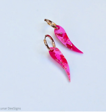 Load image into Gallery viewer, Gum blossom leaf - LIMITED EDITION - Pink  By Lunar Deesigns