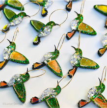 Load image into Gallery viewer, Howard the (Mangrove) Hummingbird - Special Edition  + Hoops,  Lunar Deesigns last one !