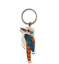 Load image into Gallery viewer, Kookaburra Keyring Made in Australia from recycled acrylic, Smyle Designs