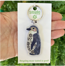 Load image into Gallery viewer, Little Penquin Keyring Made in Australia from recycled acrylic, Smyle Designs