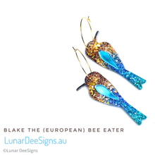 Load image into Gallery viewer, Bee Eater European   Blake Hoops  By Lunar Deesigns