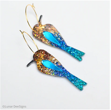 Load image into Gallery viewer, Bee Eater European   Blake Hoops  By Lunar Deesigns