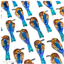 Load image into Gallery viewer, Bee Eater European   Blake Hoops  By Lunar Deesigns