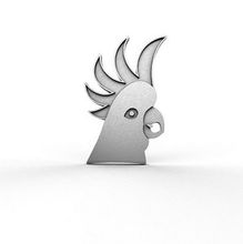 Load image into Gallery viewer, Cockatoo pin Allegria rocklilywombats
