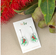 Load image into Gallery viewer, Gum leaf blossom Ellie - Little Liv's Hoops, By Liv