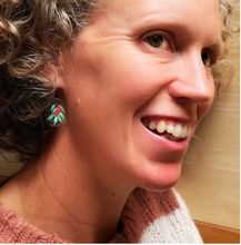 Load image into Gallery viewer, Gum leaf blossom Ellie - Little Liv's Hoops, By Liv