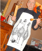 Load image into Gallery viewer, Emu apron Rocklilywombats