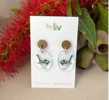 Load image into Gallery viewer, Blue Wren Finn - Little Liv's Dangles, by Liv