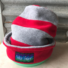 Load image into Gallery viewer, Fleece hat : Fun snugly warm fleece hat By Dianna. M to L Adult