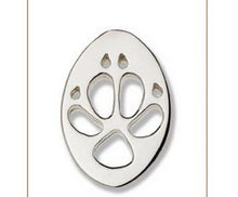 Load image into Gallery viewer, Dingo Silver Footprint Lapel-Pin, Bushprints Jewllery