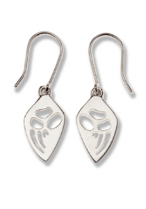 Echidna Silver Footprint Earrings â€“ Bushprints