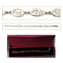 Load image into Gallery viewer, Bracelet Sterling Silver 7 Footprints SALE – Bushprints