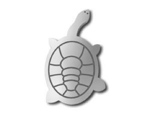 Turtle Long-necked Pin - Allegria Designs
