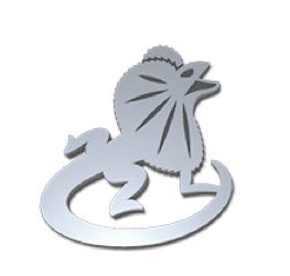 Frill Neck Lizard Pin -Allegria Designs