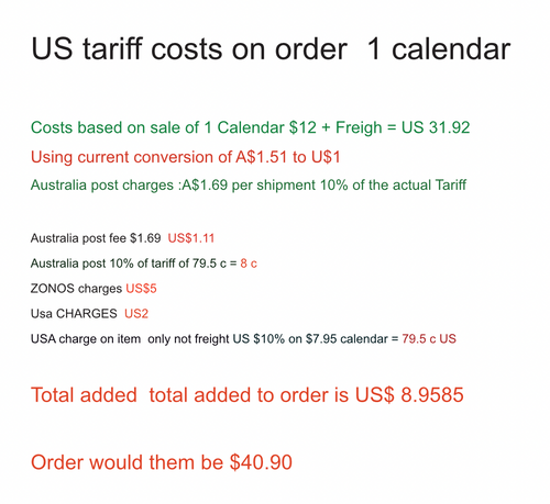 Shipping to US when shipping returns.  Here is the costing for whatever you purchase