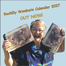 Load image into Gallery viewer, Who's selling our 2027 Wombat calendar this year for us (THIS IS A NOTICE)