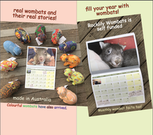 Load image into Gallery viewer, Who's selling our 2027 Wombat calendar this year for us (THIS IS A NOTICE)