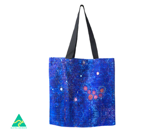 Alma Granites  Aboriginal design Tote Bag, made in Australia