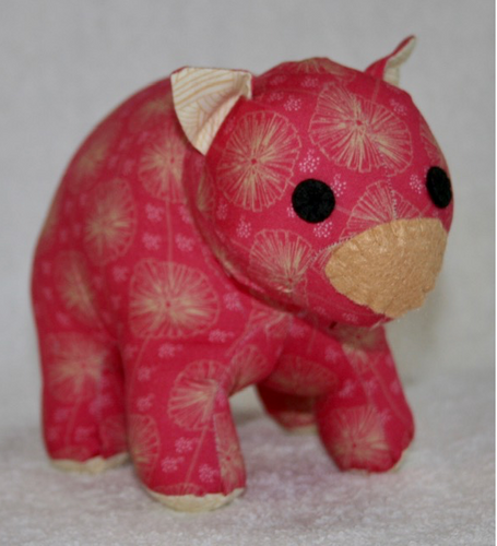 Wombat toy Amanda Wombat toy ready for soft release to   home Suitable for under 3 yrs