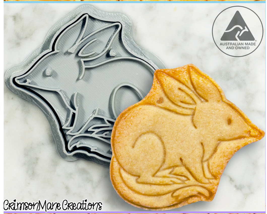 Bilby cookie Cutter  Made in Australia by Crimson Mane