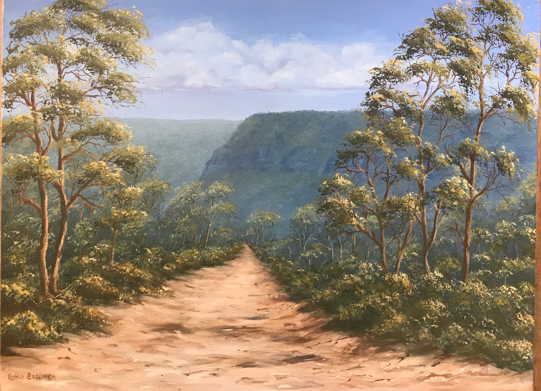 Blackheath 44 x 60cm  Original Oil painting by Kathie Bateman Includes Aust shipping.