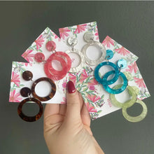 Load image into Gallery viewer, Bonnie Hoops just $7 each,  fun colours, and so  affordable great for gifts!