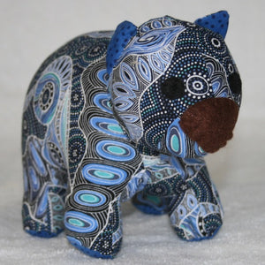 Brad  Wombat toy Plushy made in Australia Suitable for under 3 yrs