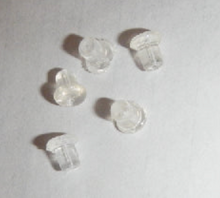 Load image into Gallery viewer, Brooch Converter 2 piece set  quality  Silver look 1 X Vertical 1 X Horizontal plus 2 nylon keepers