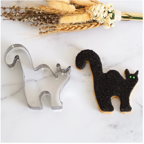 Cat Stainless Steel Cookie Cutter  by Sweet Themes made in China