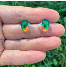 Load image into Gallery viewer, Chestnut Teal Duck Studsby  in Australia from recycled Acrylic, Smyle Designs