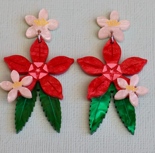 Load image into Gallery viewer, Christmas Bush Earrings  By Oh Pluto made in Australia  DUE SOON
