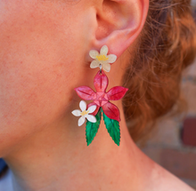 Load image into Gallery viewer, Christmas Bush Earrings  By Oh Pluto made in Australia  DUE SOON
