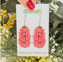 Load image into Gallery viewer, Common Heath Earrings earrings made  in Australia from recycled Acrylic,  by Smyle Designs COMING SOON