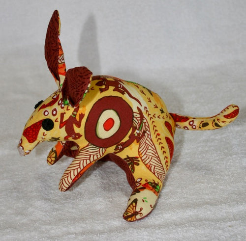 Dancer Bilby soft plushy toy Aboriginal Fabric : Suitable under 3 years