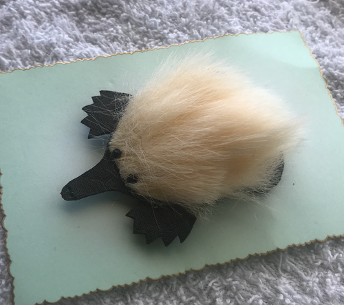 Echidna Brooch Blondie by Carol of Kangaroo Island