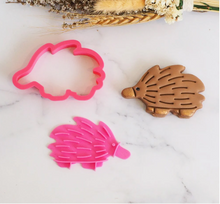 Load image into Gallery viewer, Echidna  Cookie cutter &amp; Stamp set By Sweet Themes  8.5 cm Made in Australia.