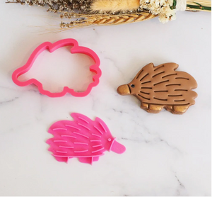 Echidna  Cookie cutter & Stamp set By Sweet Themes  8.5 cm Made in Australia.