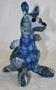 Emma Wallaby Plushy toy ready for soft release  Suitable for under 3 yrs