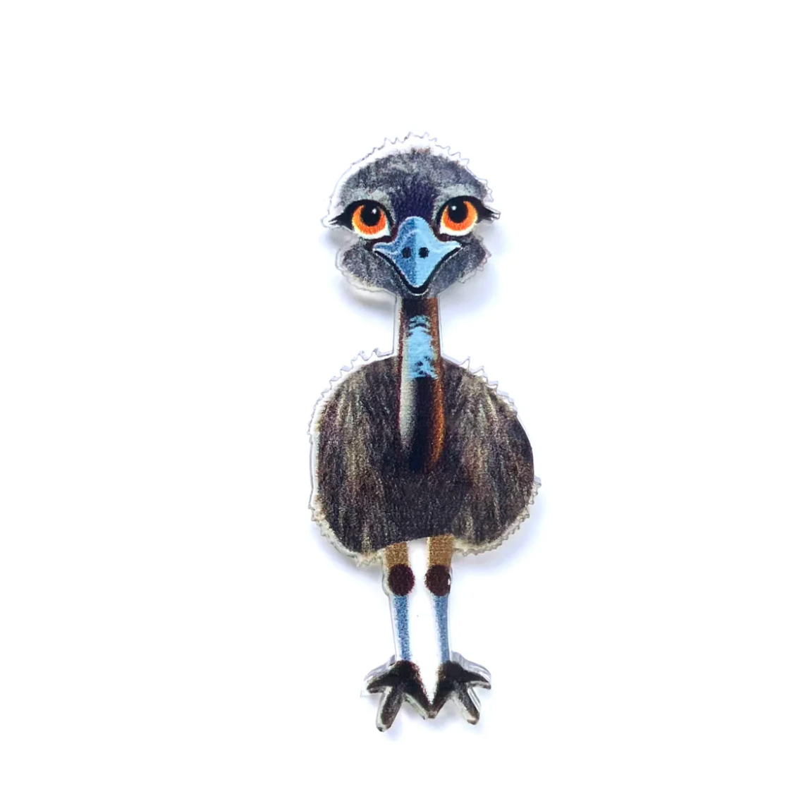 Emu Pin Made in Australia from recycled Acrylic, Smyle Designs ...