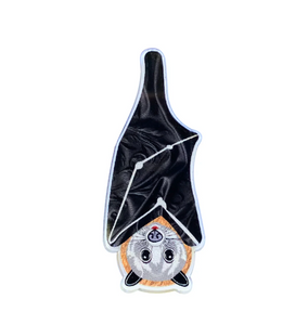 flying fox bat Pin made  in Australia from recycled Acrylic, by Smyle Designs