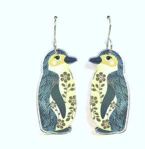 Fairy Penquin  Earrings  Made in Australia from recycled Acrylic, Smyle Designs