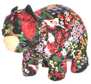 Flora Wombat toy ready for soft release to loveing home Suitable for under 3 yrs