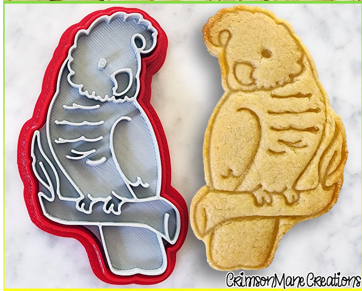 Gang gang cookie Cutter Made in Australia by Crimson Mane – Rocklily ...