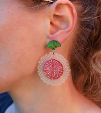 Load image into Gallery viewer, Hakea Pincushion flower Earrings  By Oh Pluto made in Australia  DUE SOON