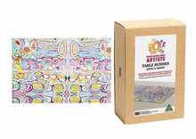 Load image into Gallery viewer, Judy Watson Aboriginal design Table Runner, made in Australia