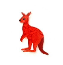 Load image into Gallery viewer, Kangaroo  Made in Australia from recycled acrylic, Smyle Designs